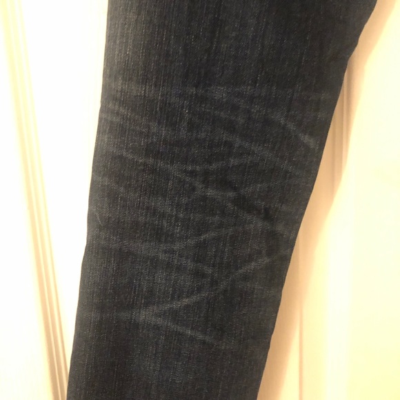 Express Distressed Mid Rise Jeans (Short Length) - Picture 8 of 8